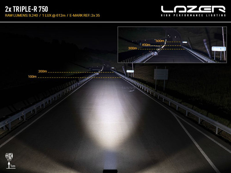 LAZER LIGHTING FORD TRANSIT GRILLE LIGHTS INTEGRATION  (2019TO 2024)