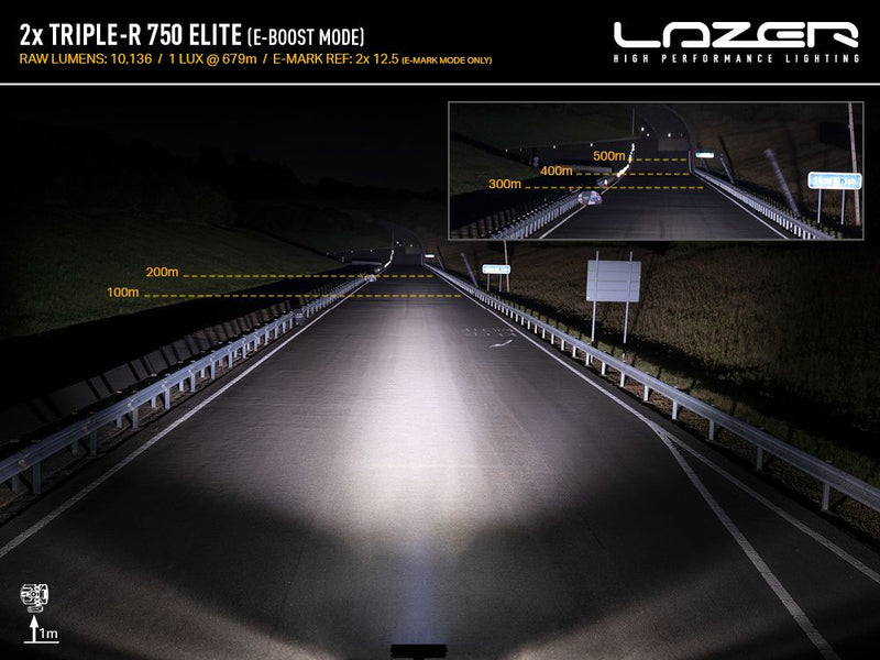 LAZER LIGHTING FORD TRANSIT GRILLE LIGHTS INTEGRATION  (2019TO 2024)