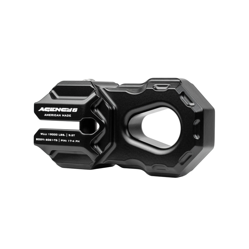 Agency 6 Billet Winch Shackle  **FREE SHIPPING**