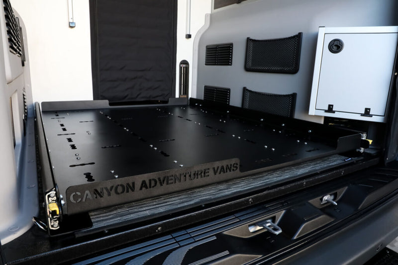 CAVANS Garage Slide Out Deck Winnebago Revel