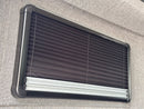 Glass Acrylic Dual Pane Camper Window 27.56"x11.81"