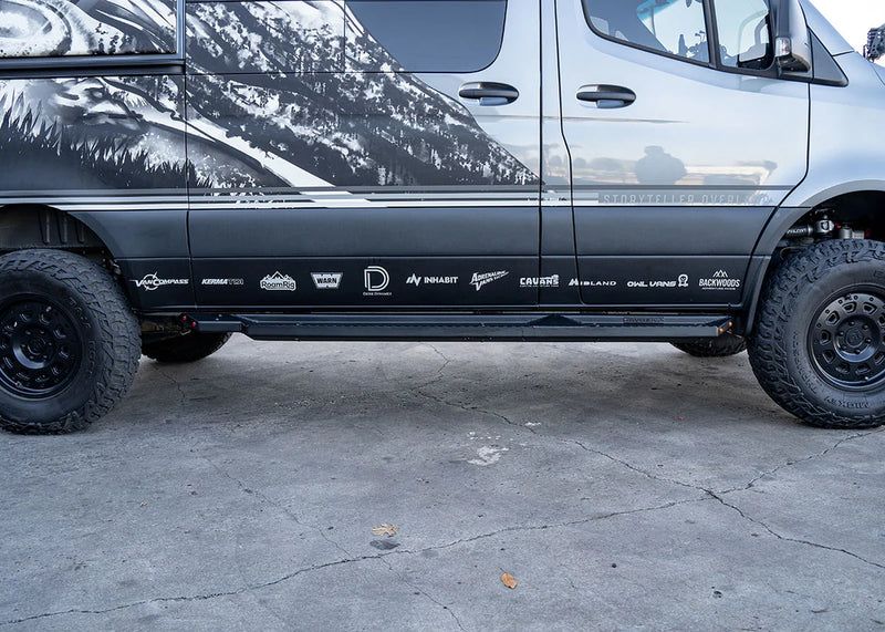 ROAMBUILT  Sprinter/Transit Flat Side Steps (2007-2025)