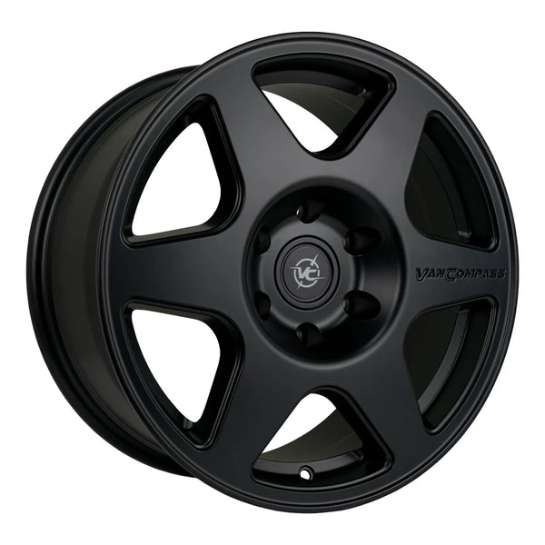 SLICE - 17x8" WHEEL in SATIN BLACK - Sprinter VS30 & NCV3 (2007 TO 2025) Van Compass