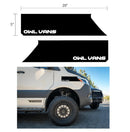 Owl SPRINTER Headlight Decal **Free Shipping