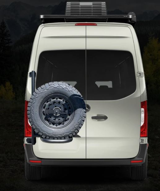 OWL Expedition Tire Carrier VS30 (2019 to Present) 2500 & 3500 - Aluminum