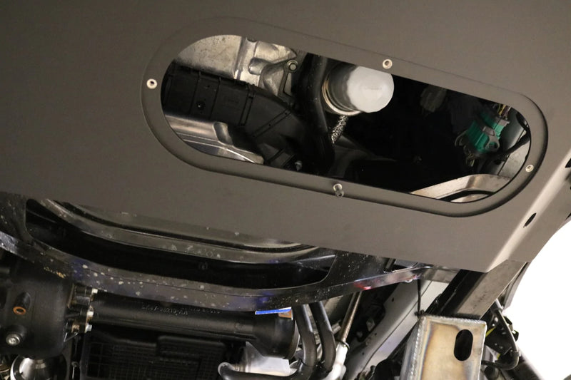 Ford Transit Aluminum Intercooler Skid Plate (2015+)