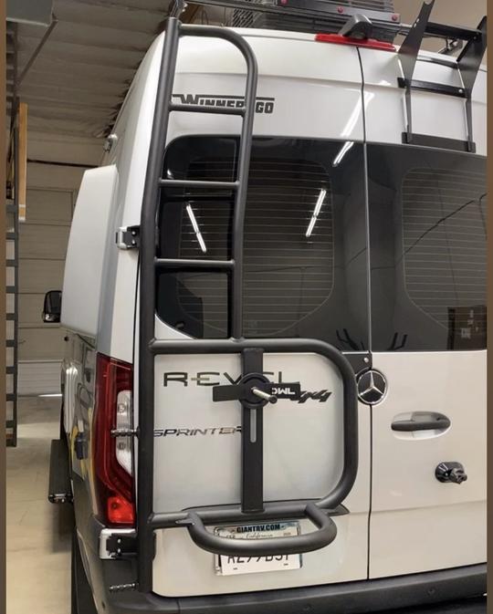 OWL Classic (ROUND BAR) Ladder Tire Carrier VS30 (2019-Present & 2020-2021 Revel/Storyteller) **PICKUP ONLY