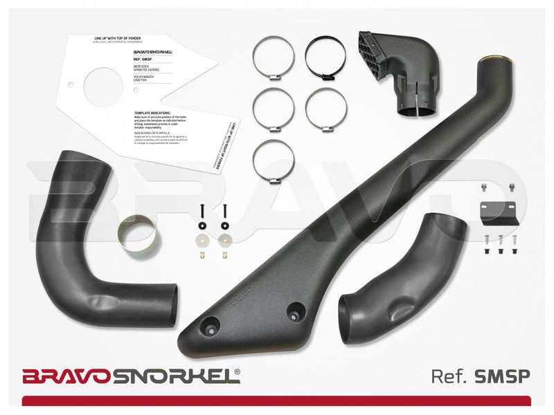 Bravo Snorkel VS30 & Revel **Free Shipping in Canada**
