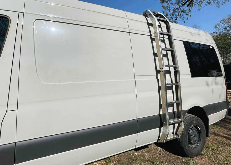 BACKWOODS Sprinter Side Ladder OEM Roof Rails (2013-2023)  **SALE & FREE SHIPPING**