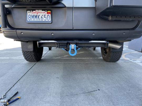 OWL Hitch Step - Black or Gunmetal