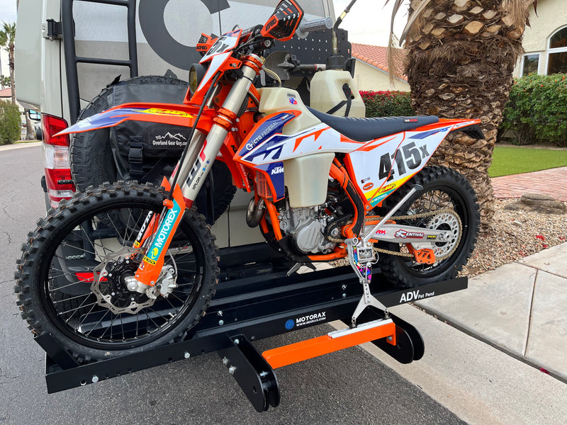 MOTORAX TRL SINGLE MOTO CARRIER WITH SWAY LOCK - LONG